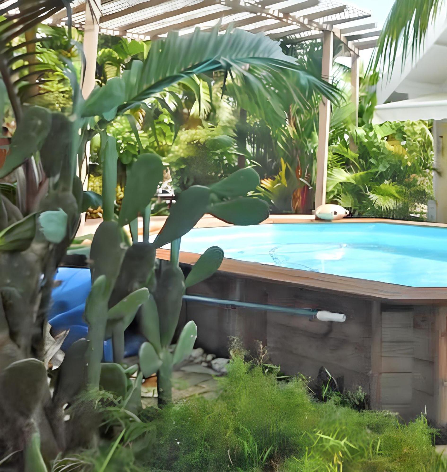 Chalet Confortable Au Vauclin Avec Piscine Privee ル・ヴォクラン エクステリア 写真